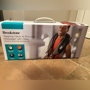 Brookstone - tapping neck and back massager